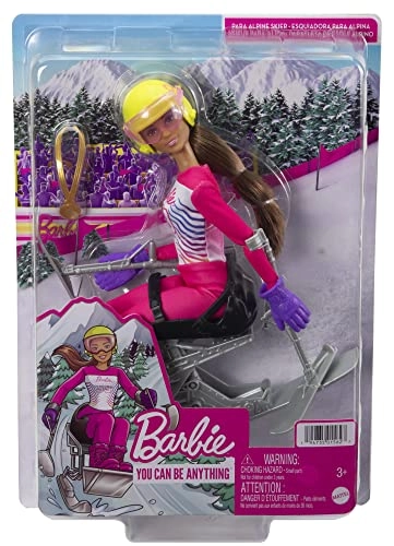 Barbie Winter Sports Alpine Skier - 12 in Brunette Ages 3+