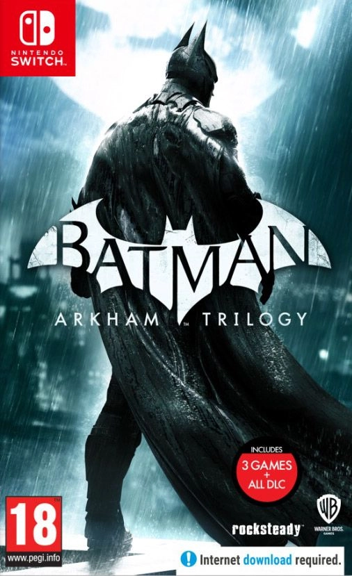 Warner Bros Batman Arkham Trilogy International Version - Nintendo Switch
