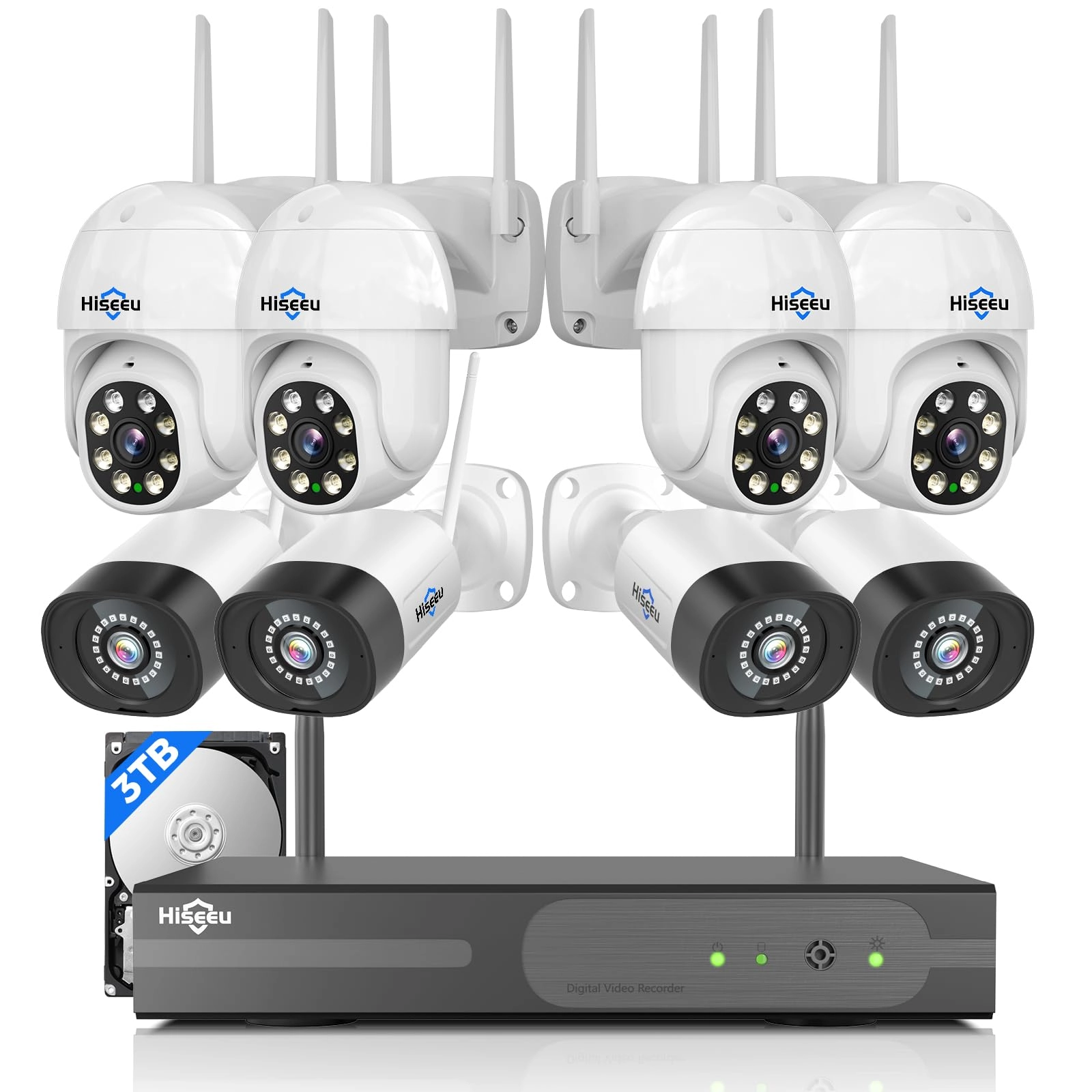 WiFi-Pro 8 Cam-Kit - 8 16CH 5MP