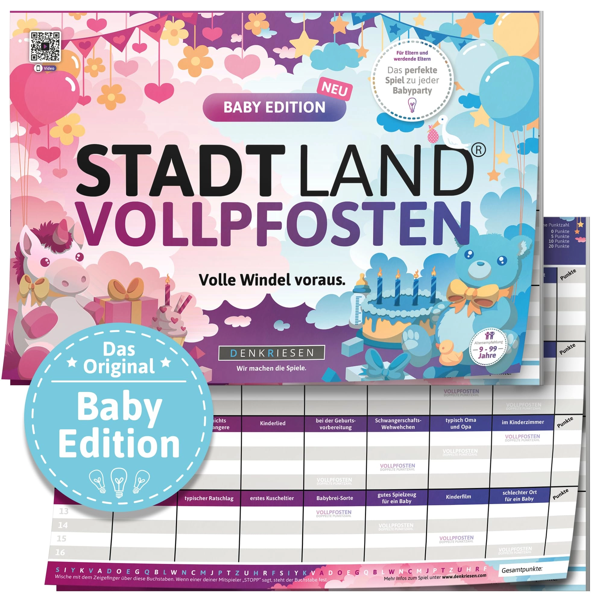 Denkriesen Stadt Land VOLLPFOSTEN: Baby Edition (German)