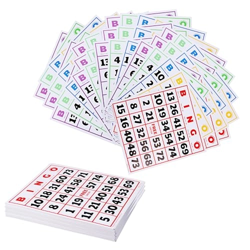 GSE Games & Sports Expert Bingo Cards - 50 pieces