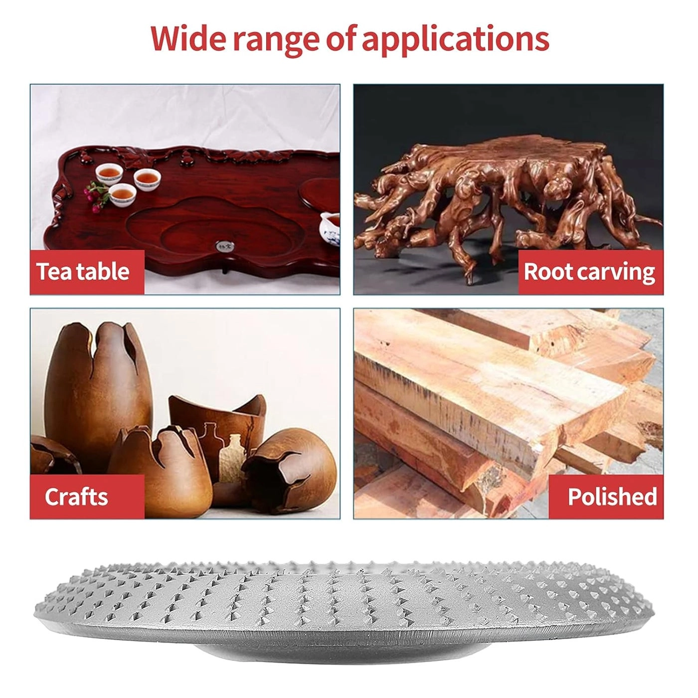 Wood Polishing Disc - 125mm