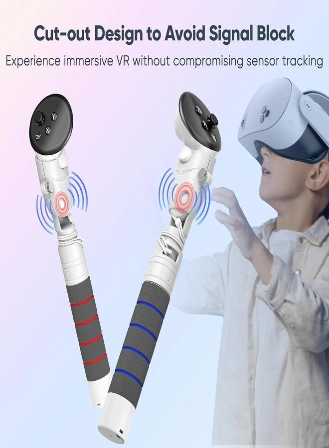 Long Arm Extenders - Meta Quest 3S/Oculus Quest 3/2/Pro/Rift S Controller