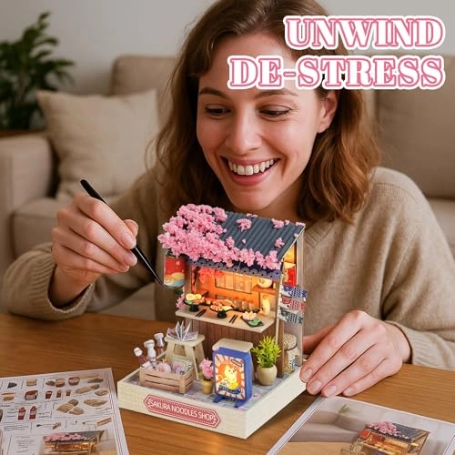 Dollhouse Miniature - Sakura Noodles Shop