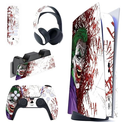 Skin for PS5 Console Regular Edition - Vinyl clown hahaha