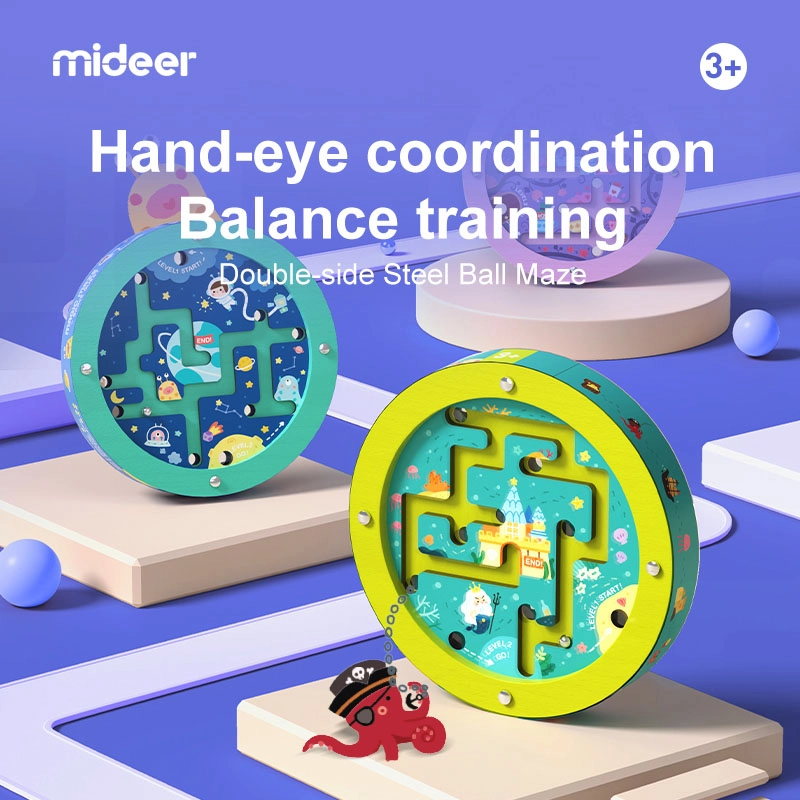 Double Sided Steel Ball Maze