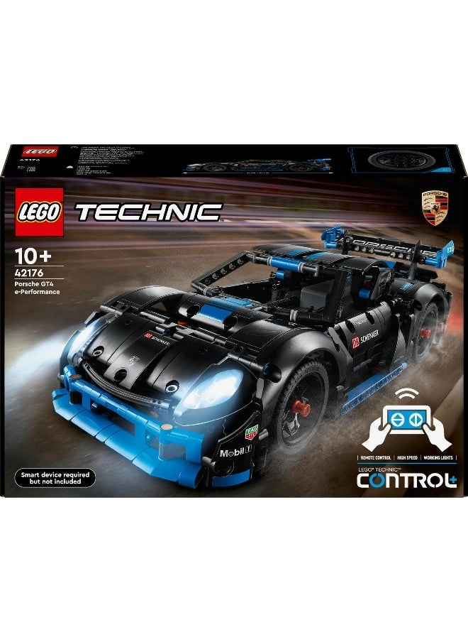 Technic Porsche GT4 e-Performance Race Car (42176) - Remote control CONTROL+