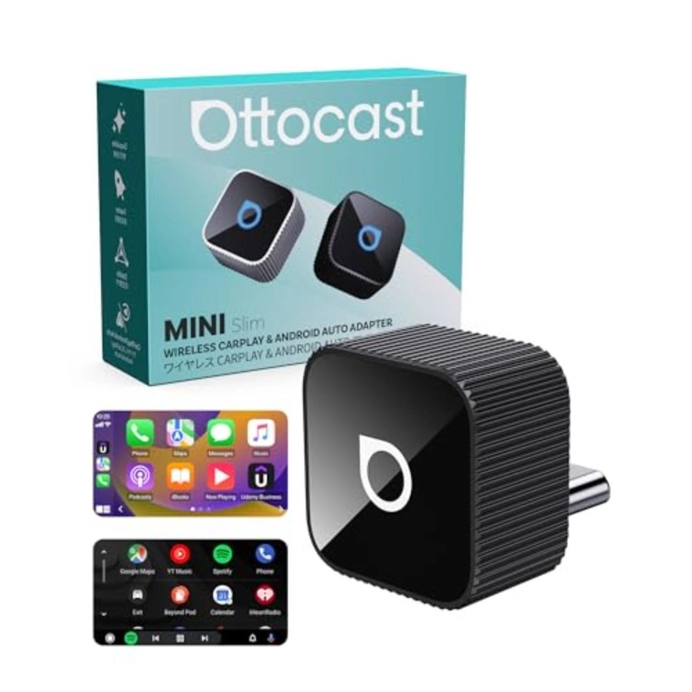 Generic Mini Cube 3.0 - USB C Wireless CarPlay Android Auto