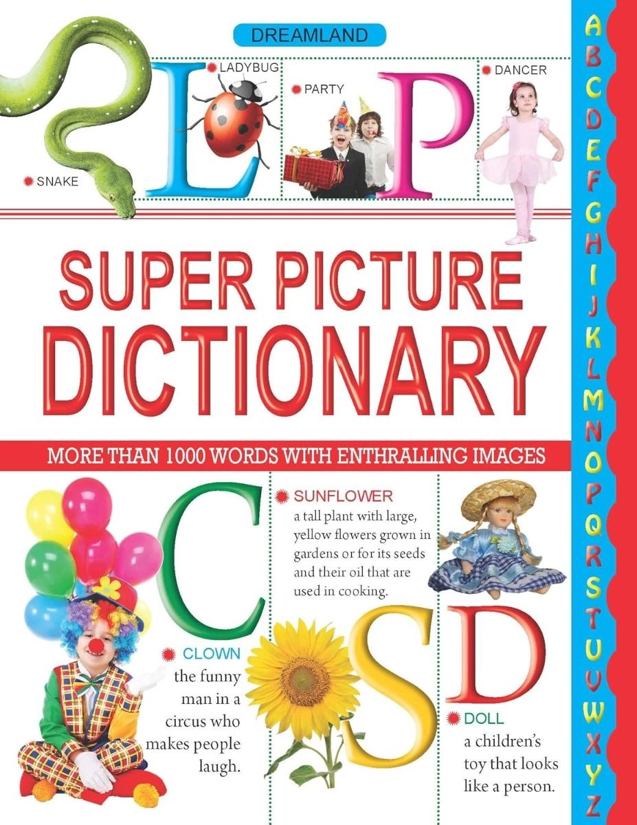 Dreamland Super Picture Dictionary - 3 +