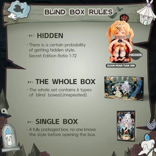 Crow Paradise Series Blind Box - 15 years old and above 6 blind boxes