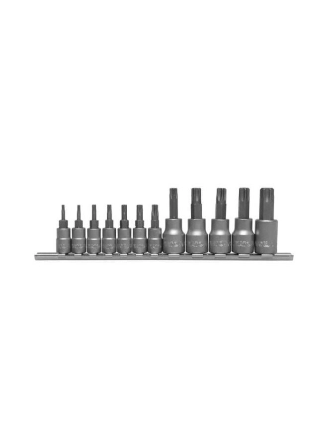 Yato Socket Drill Bit Set - 12-Piece