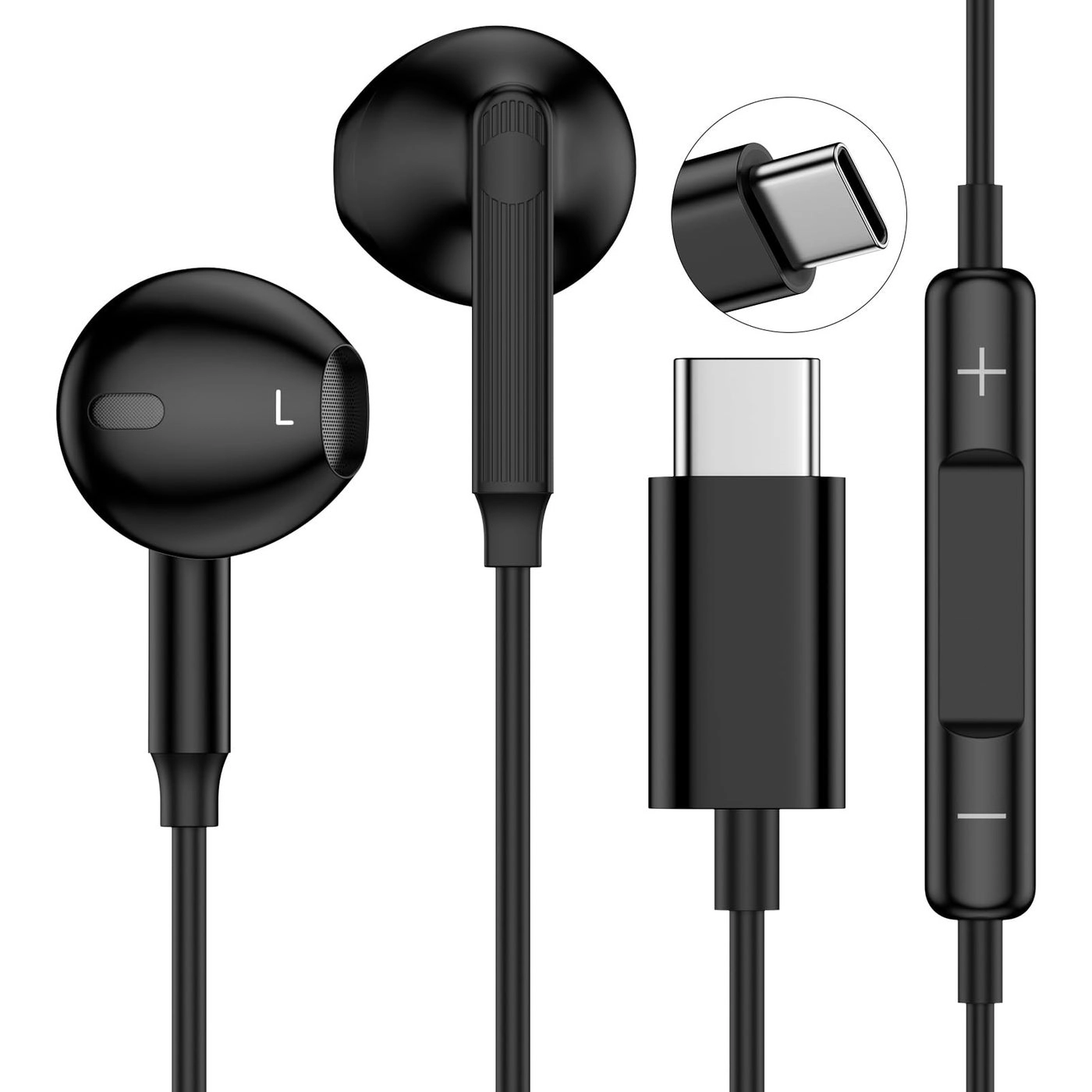 Flecom Type C Earbuds Wired Earbud
