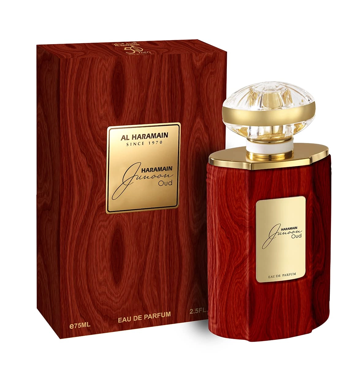 Al Haramain Perfumes Junoon Oud Eau de Parfum 75ml
