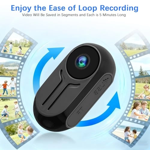 Mini Thumb Sports Action Camera - 1080p