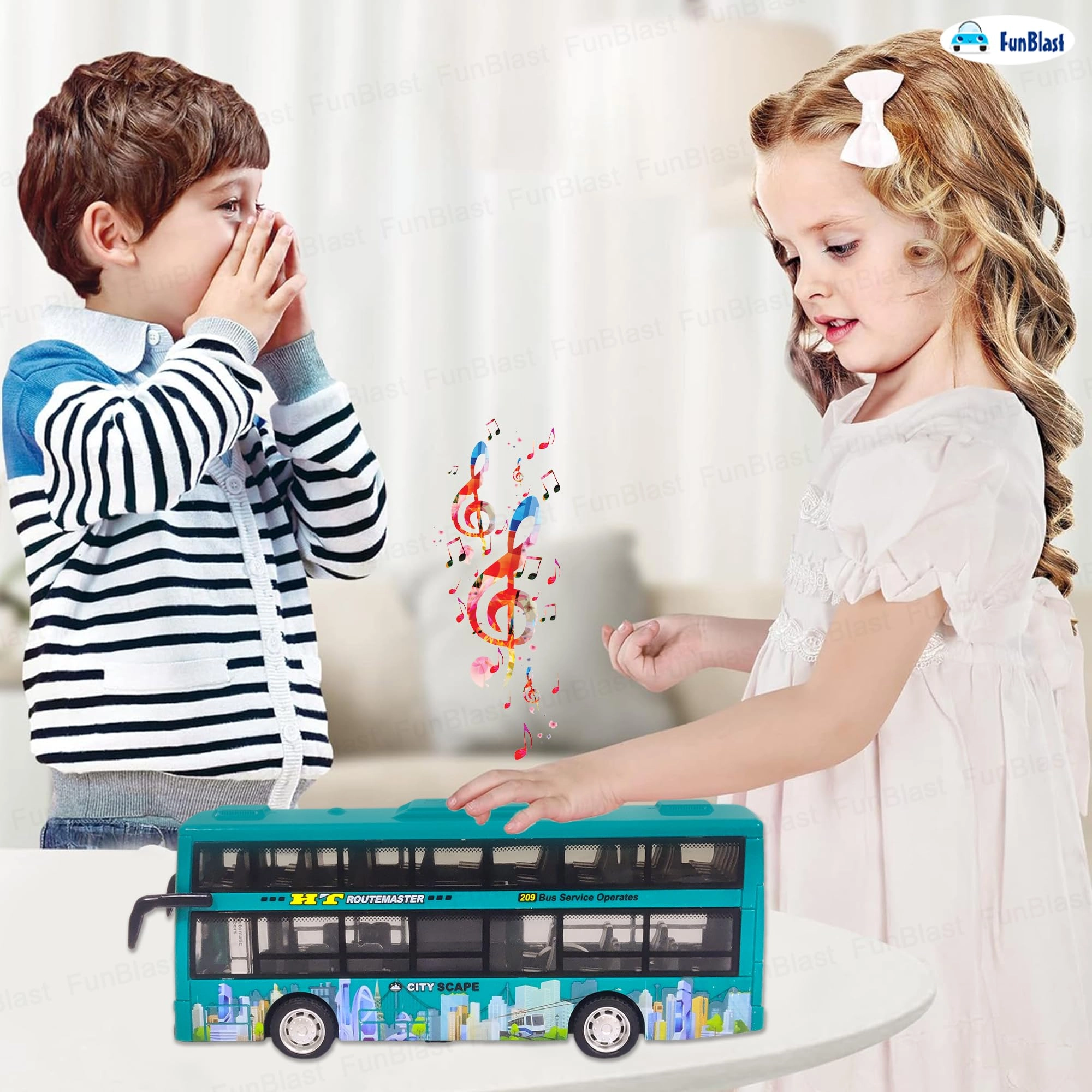 City Bus Toy - 1 Count