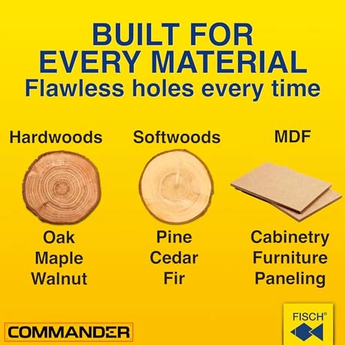 Black Shark Forstner Drill Bit - forged high-speed steel