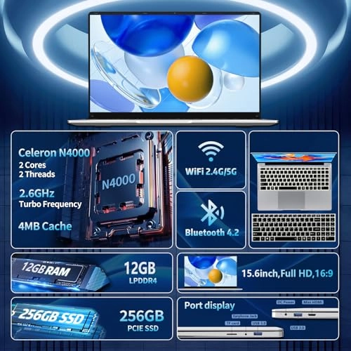 ECOBOOK - 15.6'' N4000 8GB DDR4 256GB SSD