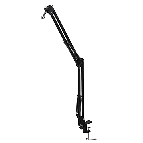 Mic Stand - Extendable Scissor Arm Table Mounting Clamp