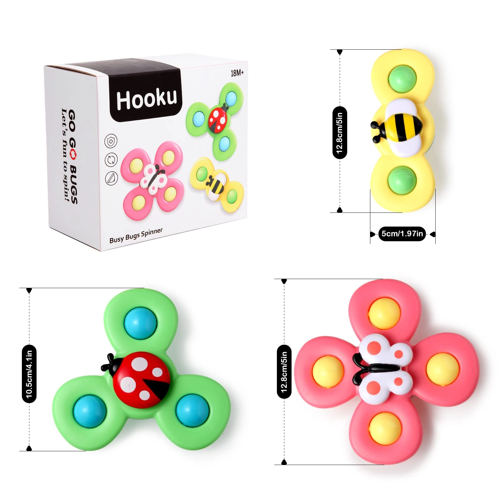 Suction Cup Spinner Toy - 18 month(s)