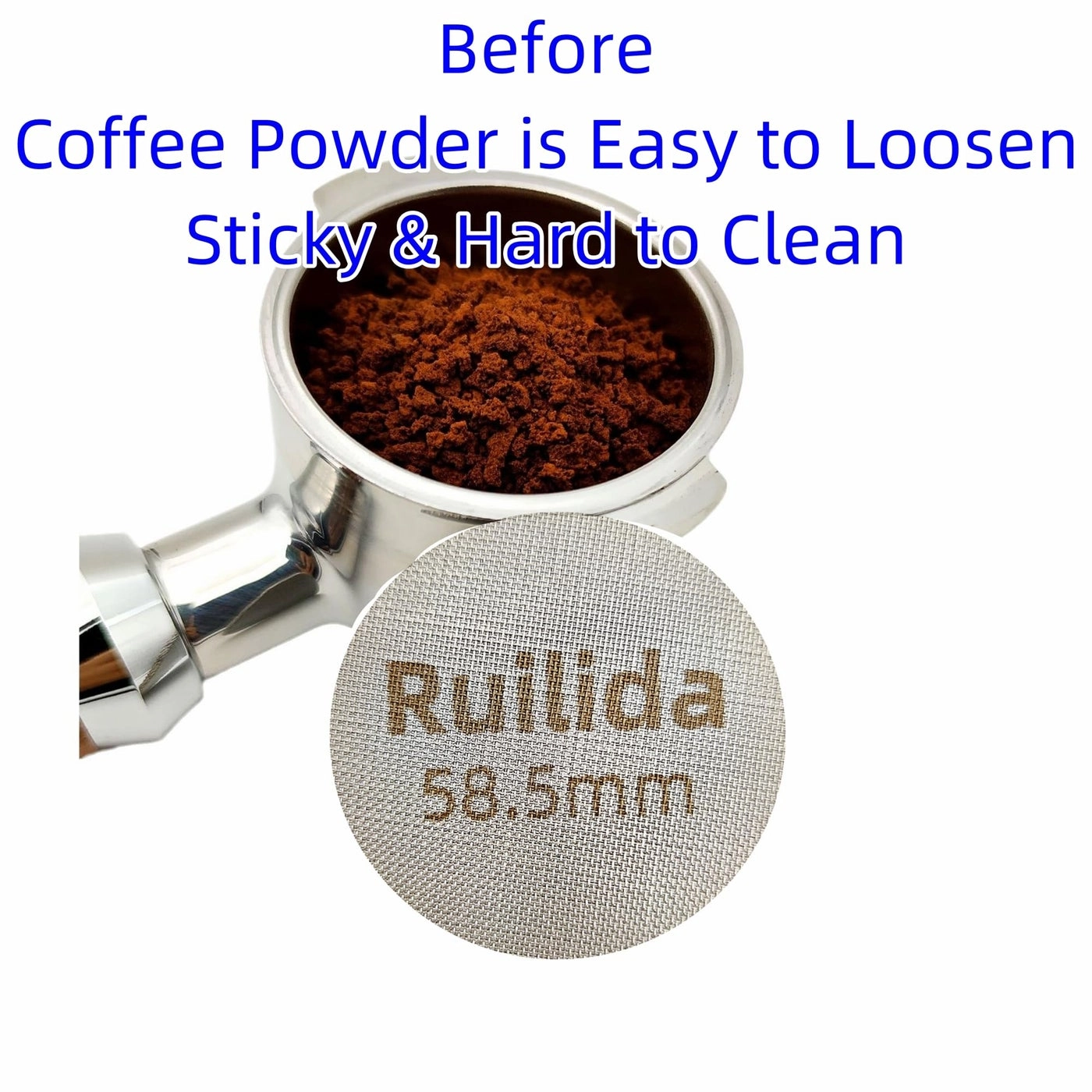 Espresso Puck Screen - 58.5Mm 316 Stainless Steel 150M