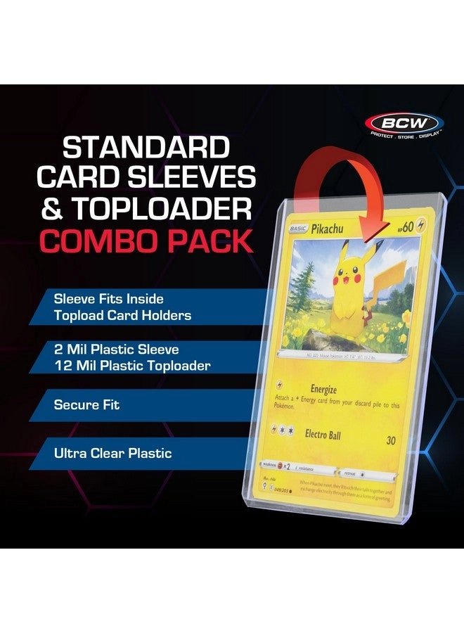 Card Sleeve - 500 Count + Toploader