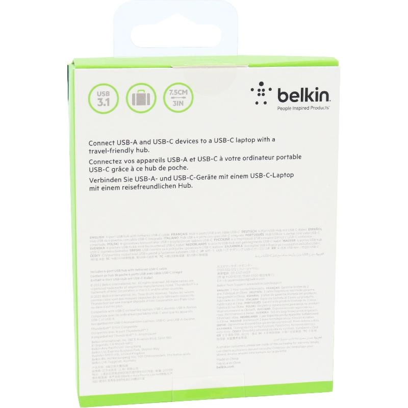 4-Port USB Type-C Mini Hub