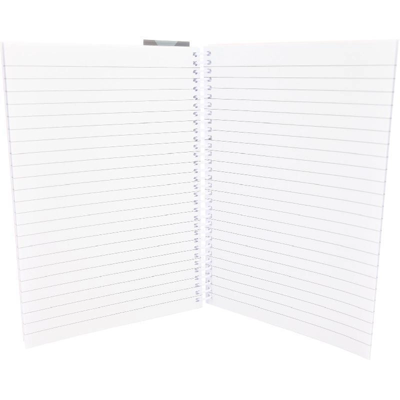 Notebook 19 X 26 cm Spiral - Grid 100 Sheets