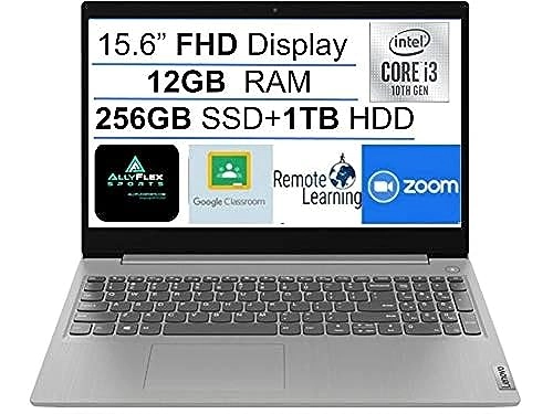 (Open Box) IdeaPad 3 - 15.6'' Core i3-1005G1 12GB DDR4 256GB SSD + 1TB HDD