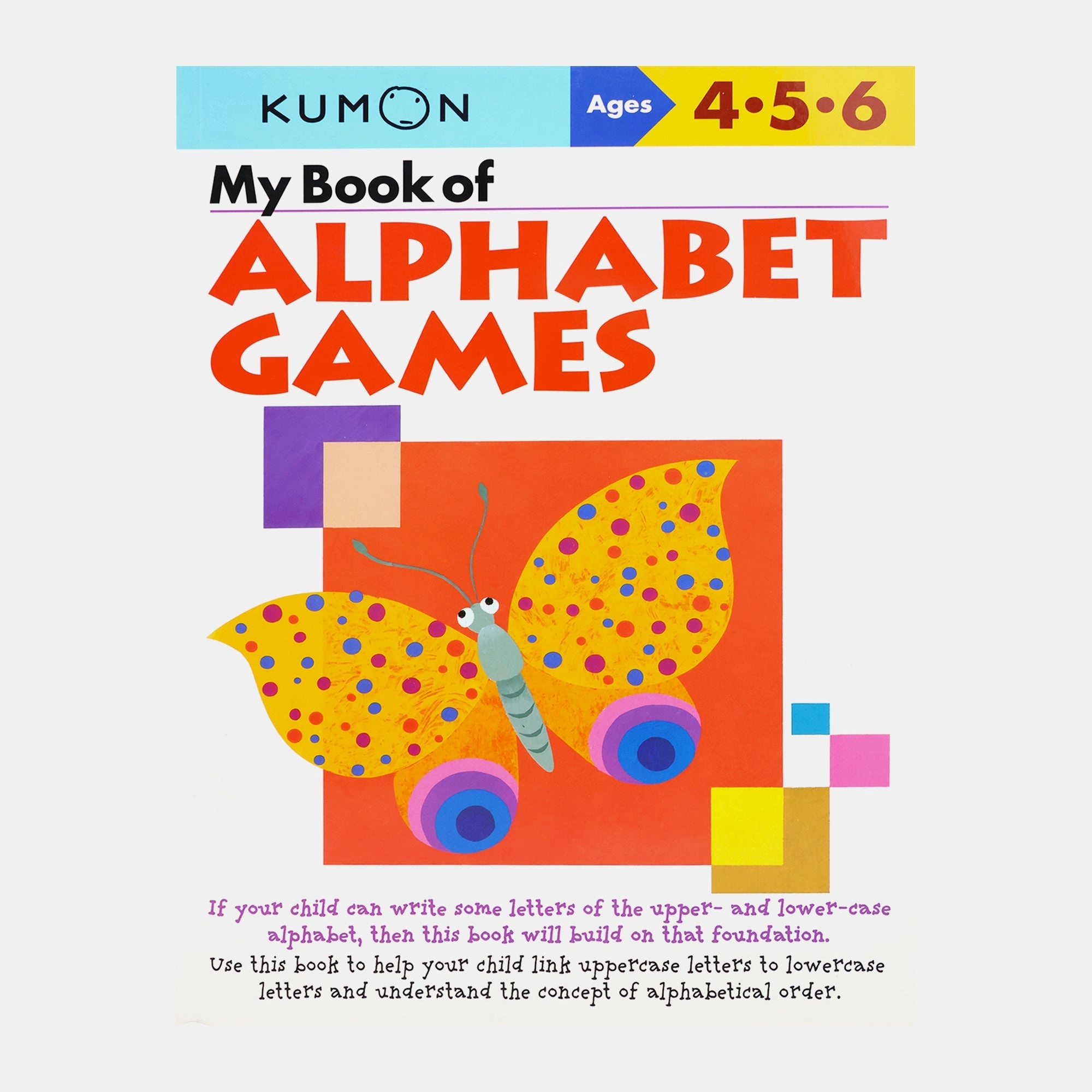 My Book of Alphabet Games (Kumon Alphabet, Book 3)