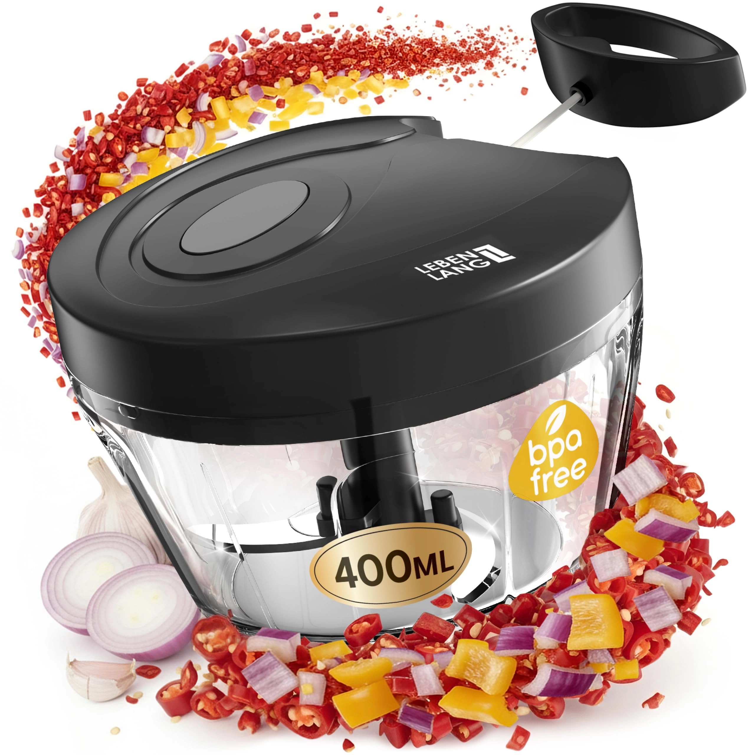 LEBENLANG GmbH Manual Rope Chopper - 400ml 3