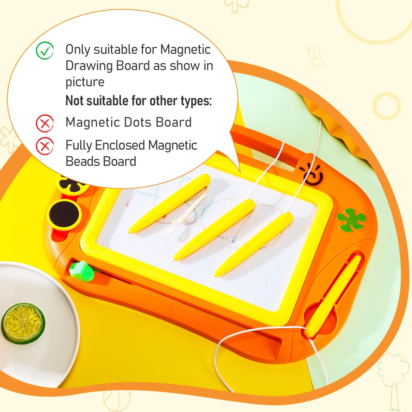 Magnetic Drawing Pen - 3 pcs