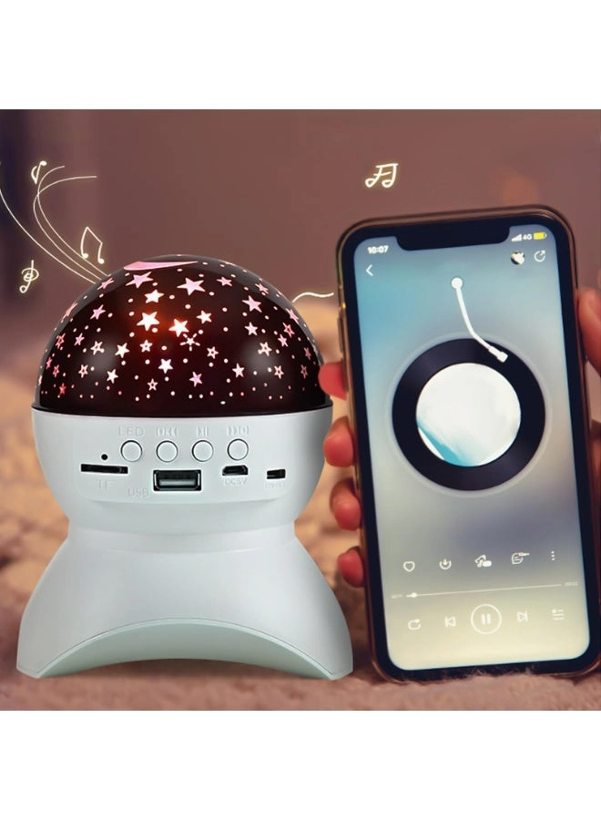 Sky Light - LED Star Rotating Projection Bluetooth