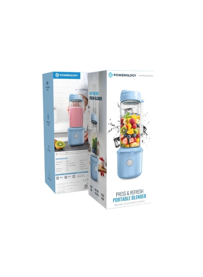 Press & Refresh Portable Blender - 126W