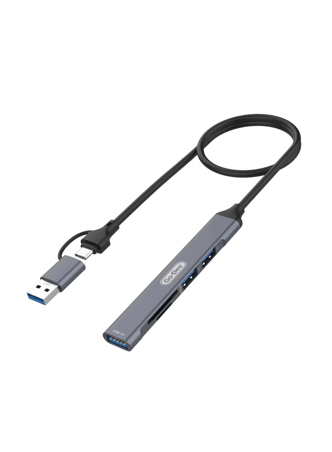 5-in-2 5 Ports USB