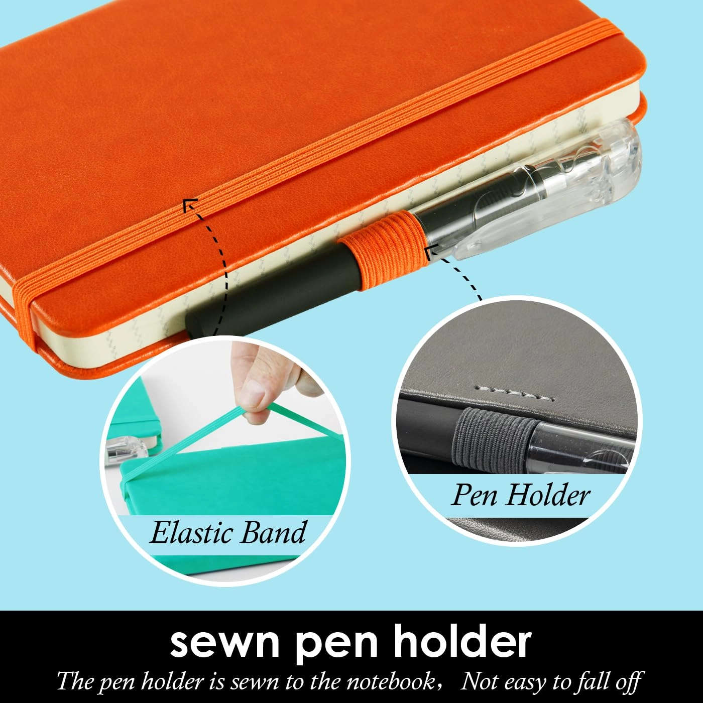 Small Notebook Journal - 68 Sheets 3 Pack Ruled