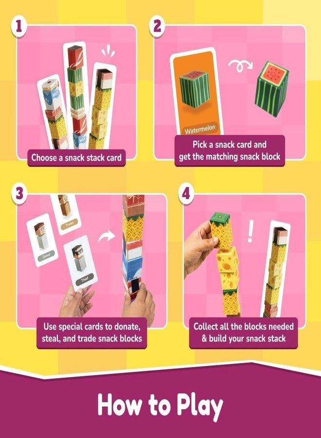 Stack A Snack: Interactive Stacking Game