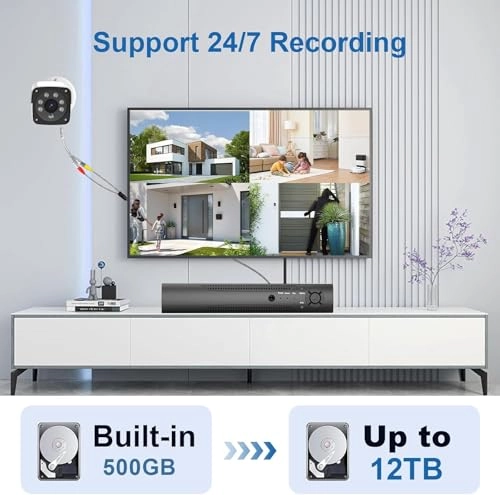 CCTV-500G - 4 channels 5MP