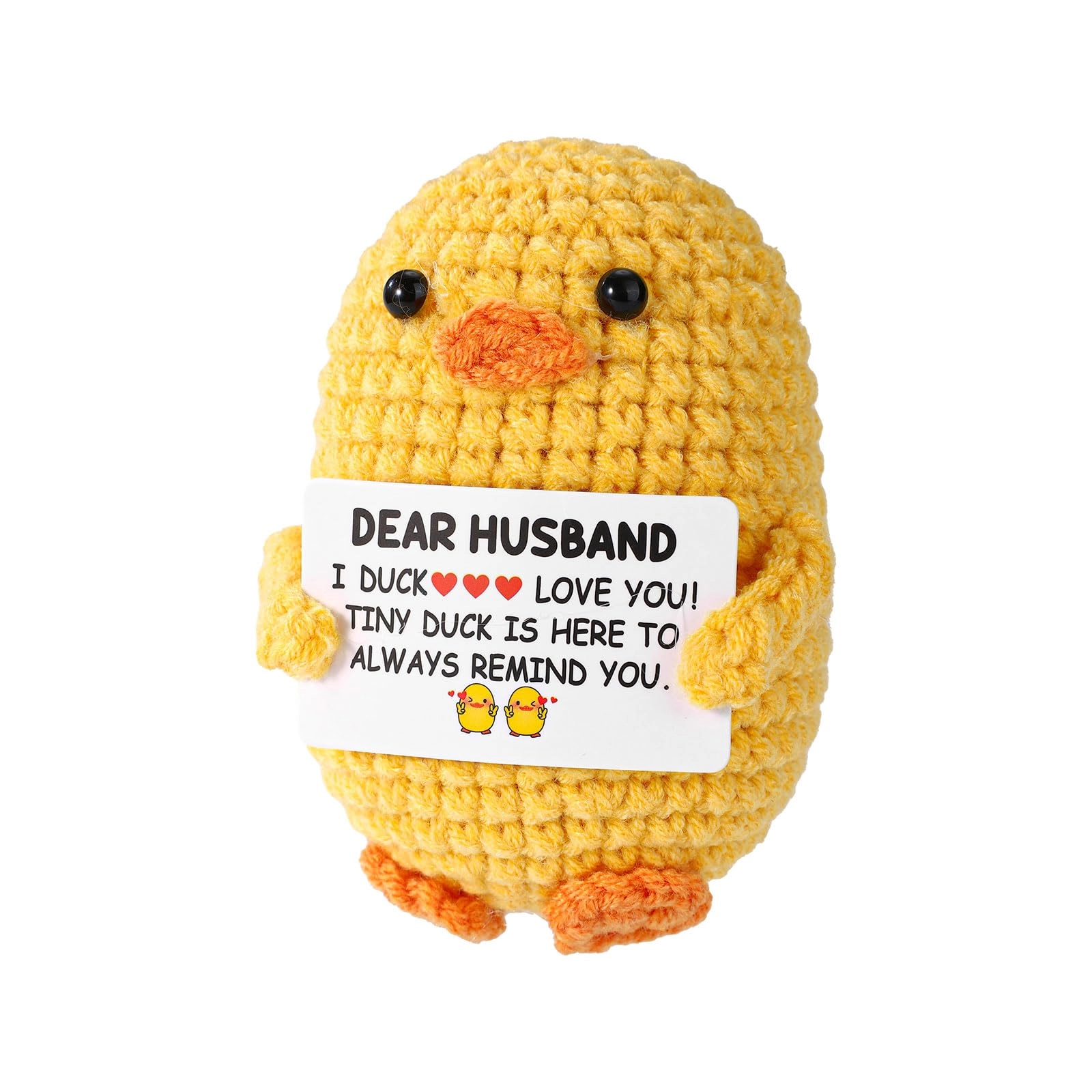 TOYMIS Duck Support Duck Crochet 8 cm