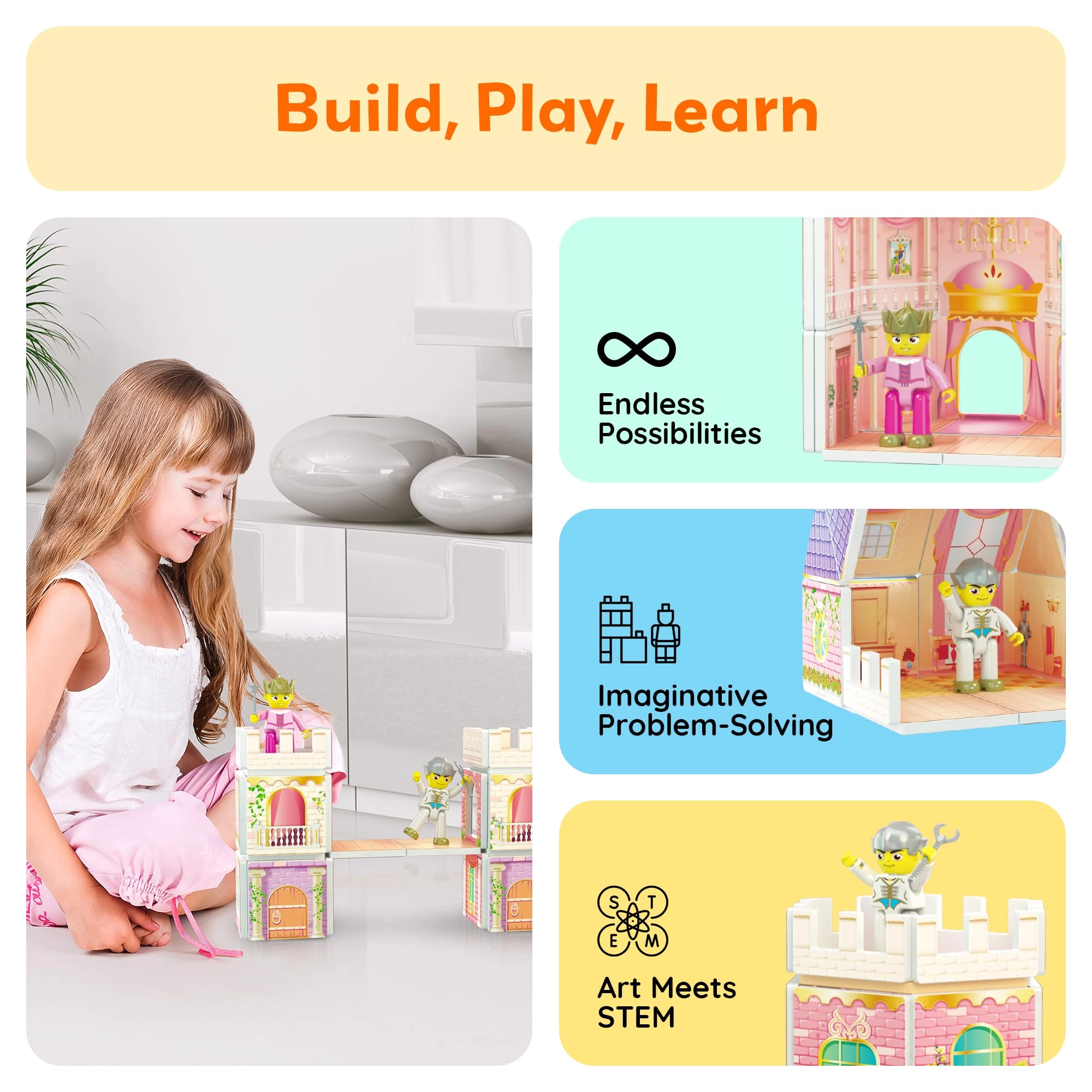 Princess Castle - 60pcs