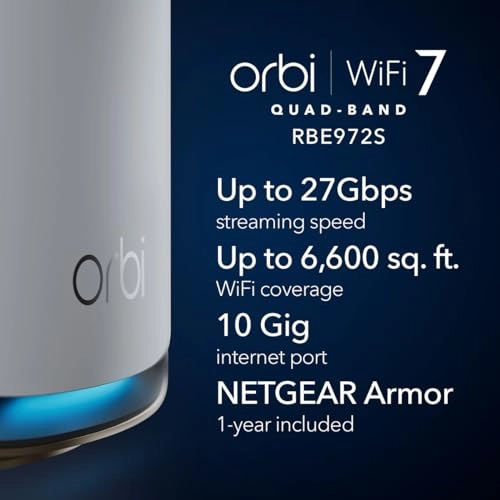 Orbi 970 Series - 802.11b|802.11ax|802.11.be 2 piece(s)