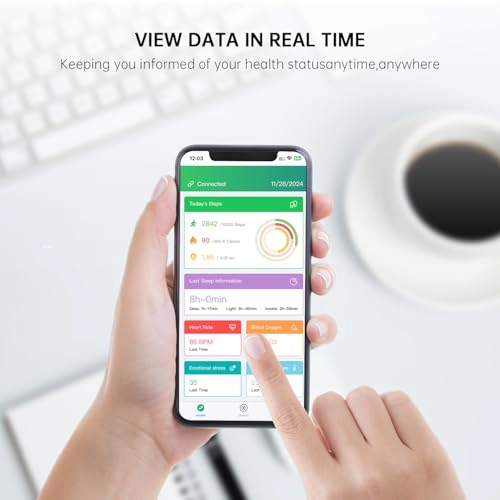 Smart Ring - Purple Size 11 Health Tracker