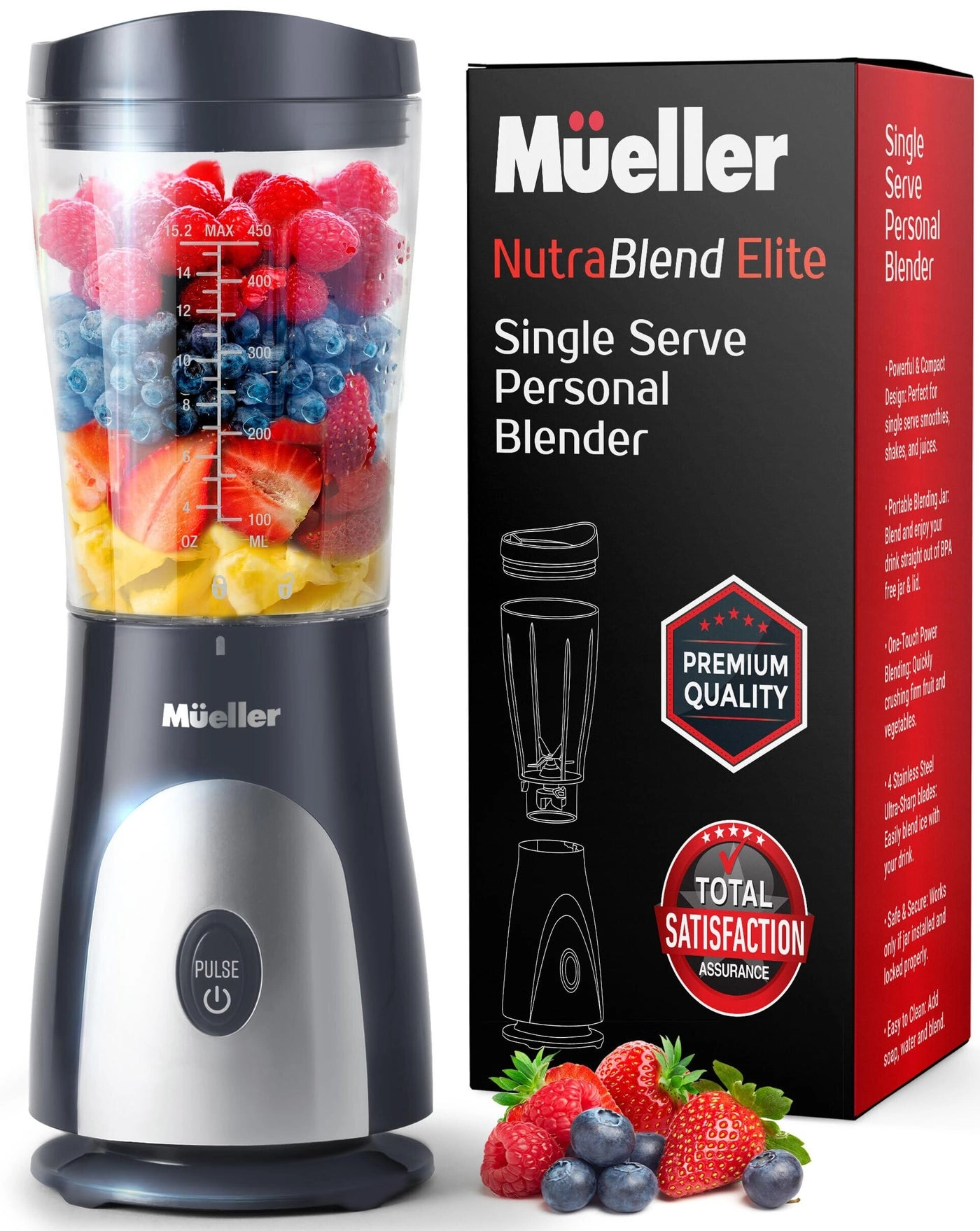 Mueller Personal Blender - Portable HeavyDuty
