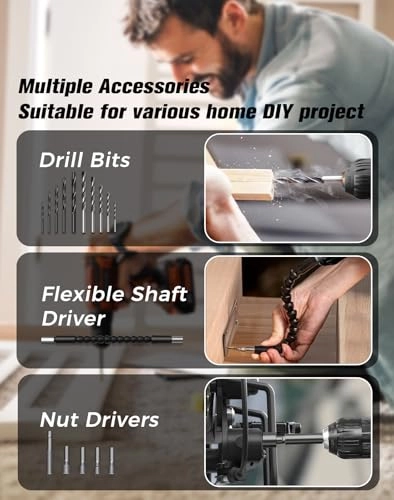 Cordless Drill Driver - 2000mAh