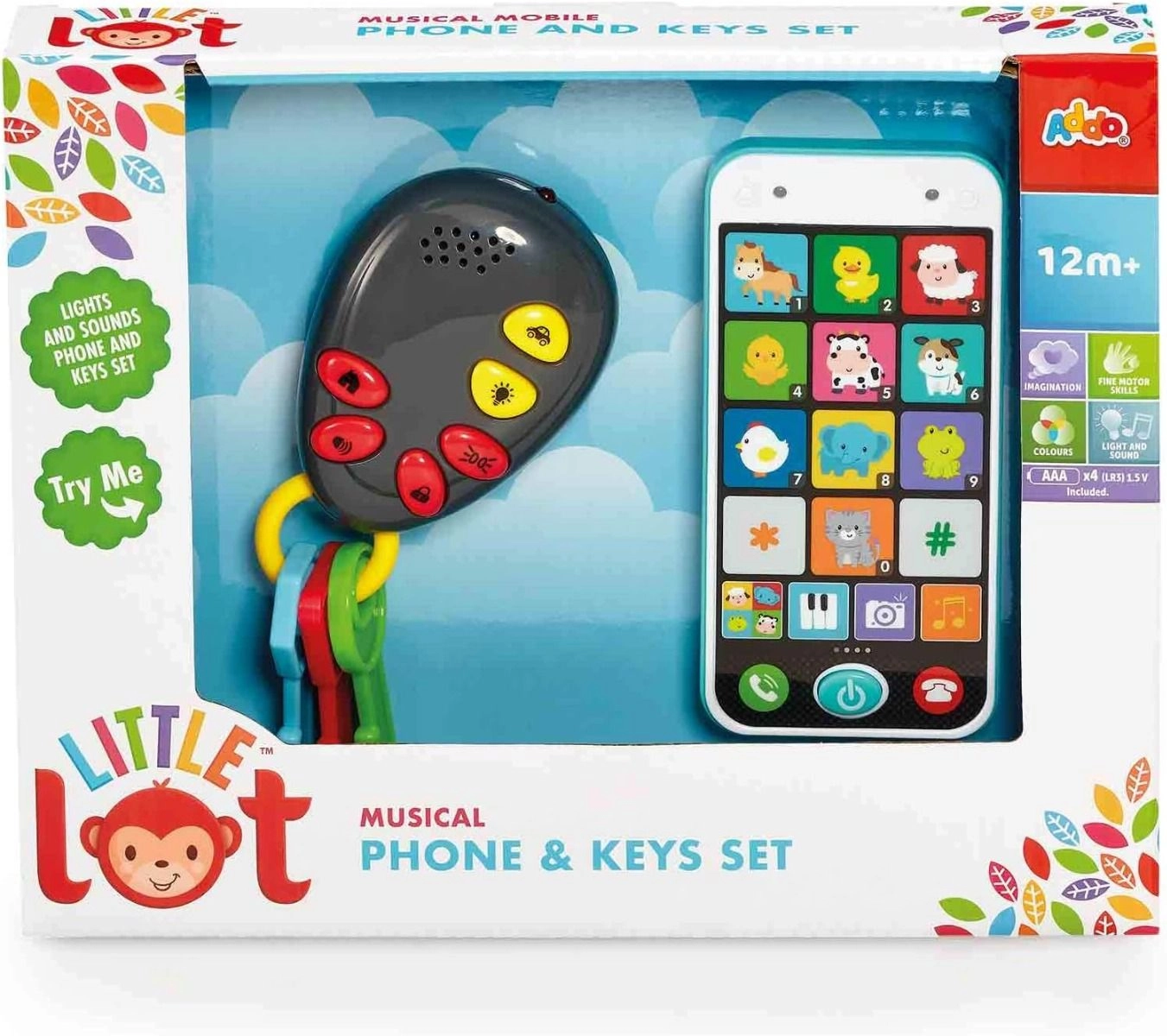 Little Lot Phone & Keys Musical Toy - 2 years+