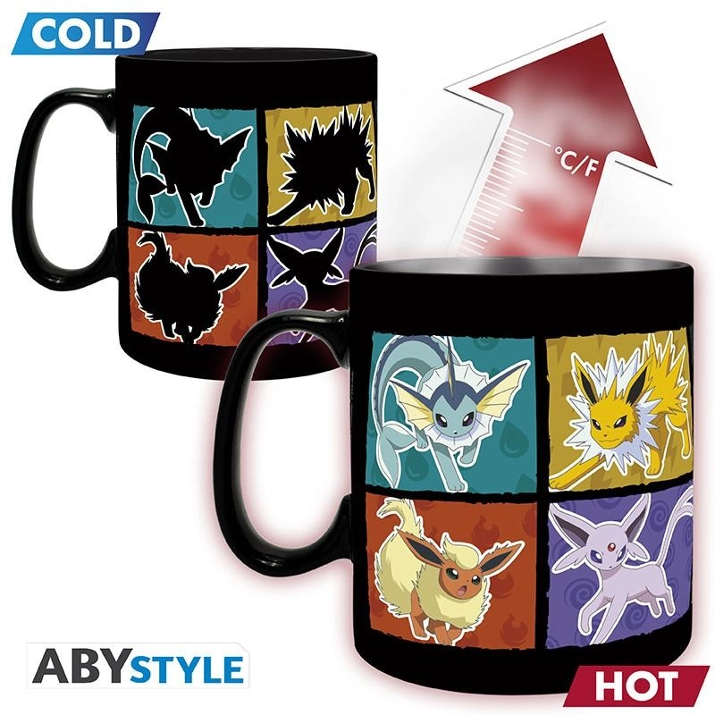 Pokemon Eevee Heat Change Mug - 460 ml