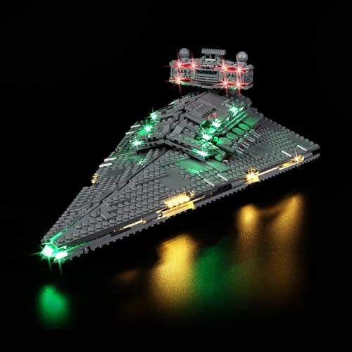 LED Lighting Set for Lego 75394 Imperial Star Destroyer - Continuous Light Kit Decorative Lighting