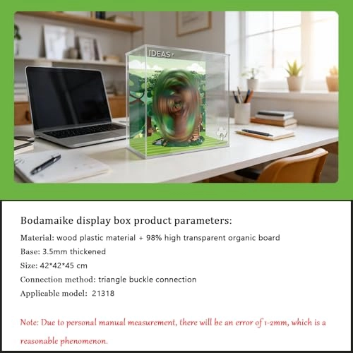 Display Case for Lego 21318 - 3 mm Acrylic Transparent