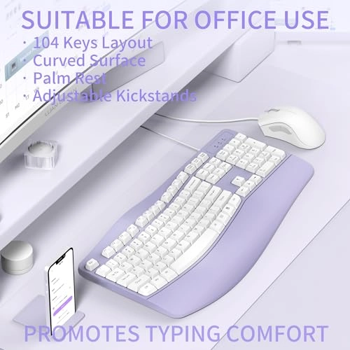 Ergonomic Keyboard - USB-A