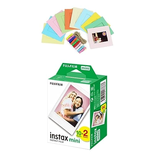 Instax Mini Films - 20 + Instax Mini Paper Photo Frames