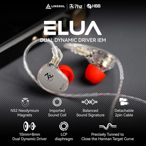 7Hz x HBB Elua Wired Earbud